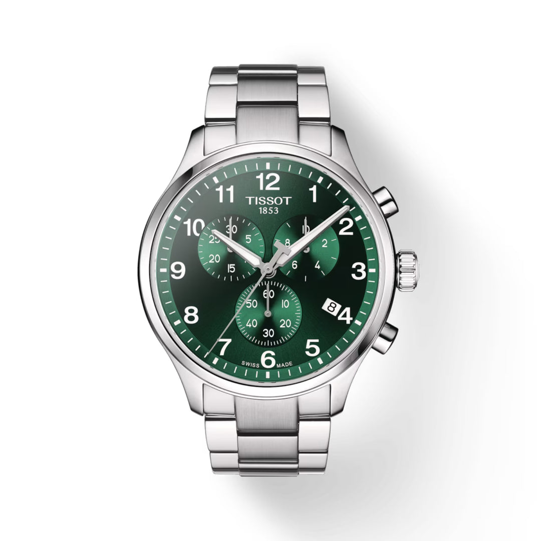 Chrono XL Classic Green Quartz Chronograph 45MM Watch