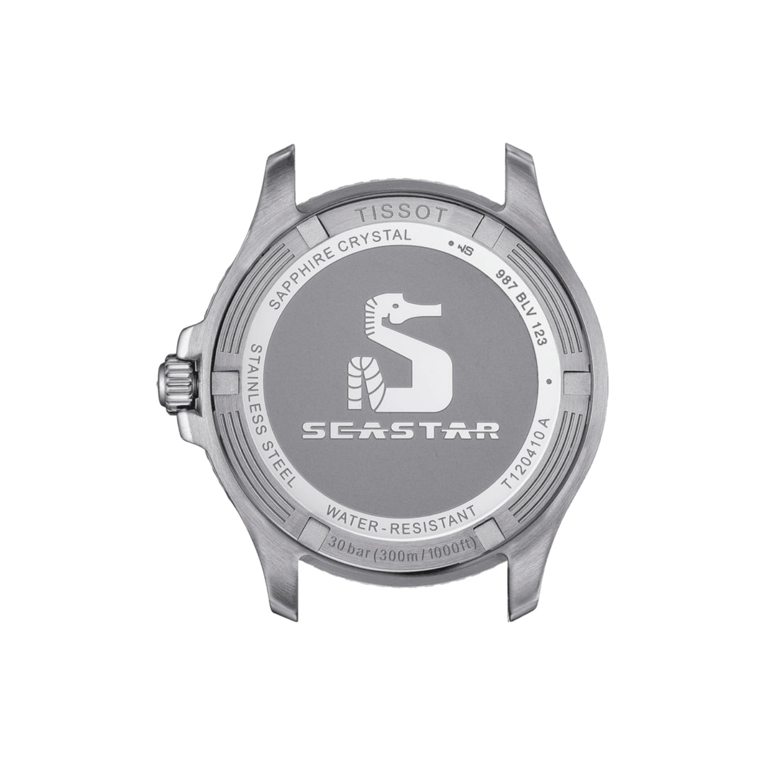 Seastar 1000 Black Quartz 40MM Watch