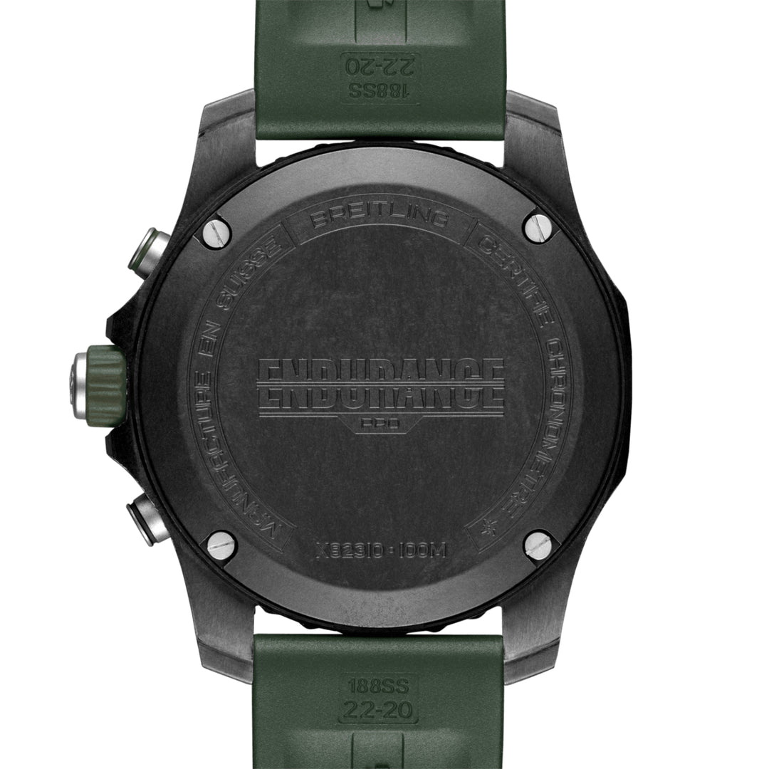 Endurance Pro Black Quartz Chronograph 44MM Watch