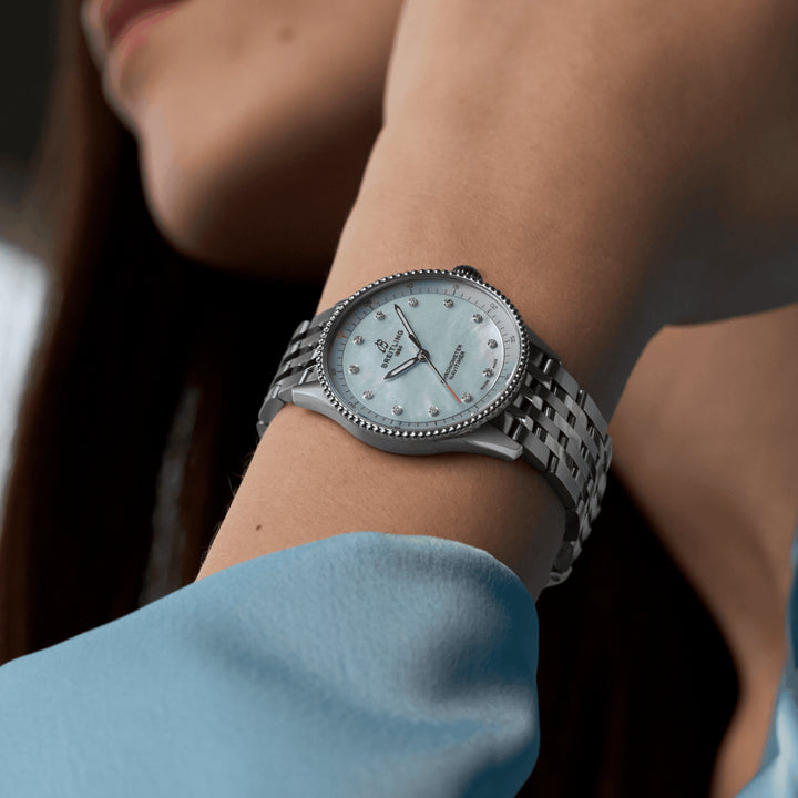 Navitimer Ice Blue Quartz 32MM Watch