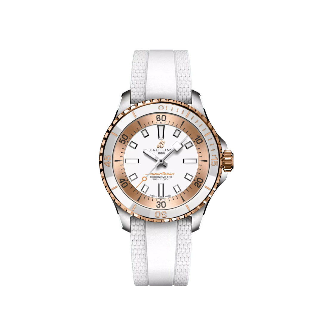 Superocean Two-Tone White Automatic 36MM Watch
