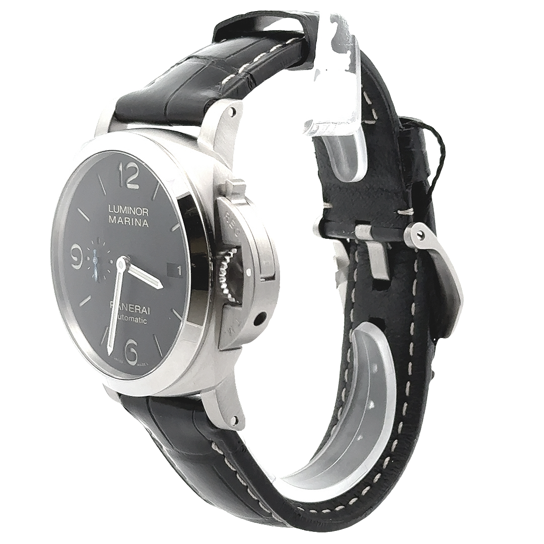 Pre-Owned Panerai Luminor Marina Black Automatic 44MM Watch