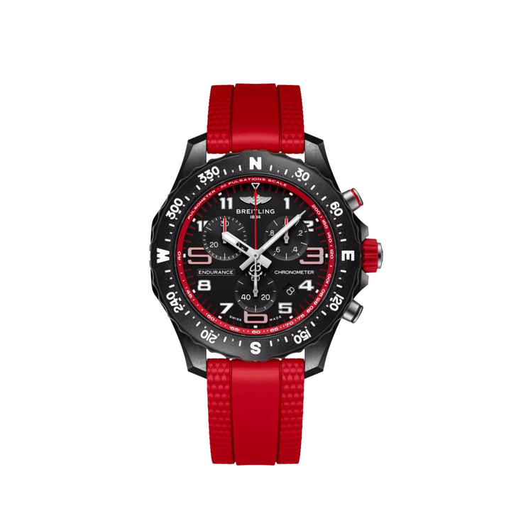 Endurance Pro Red Quartz Chronograph 38MM Watch