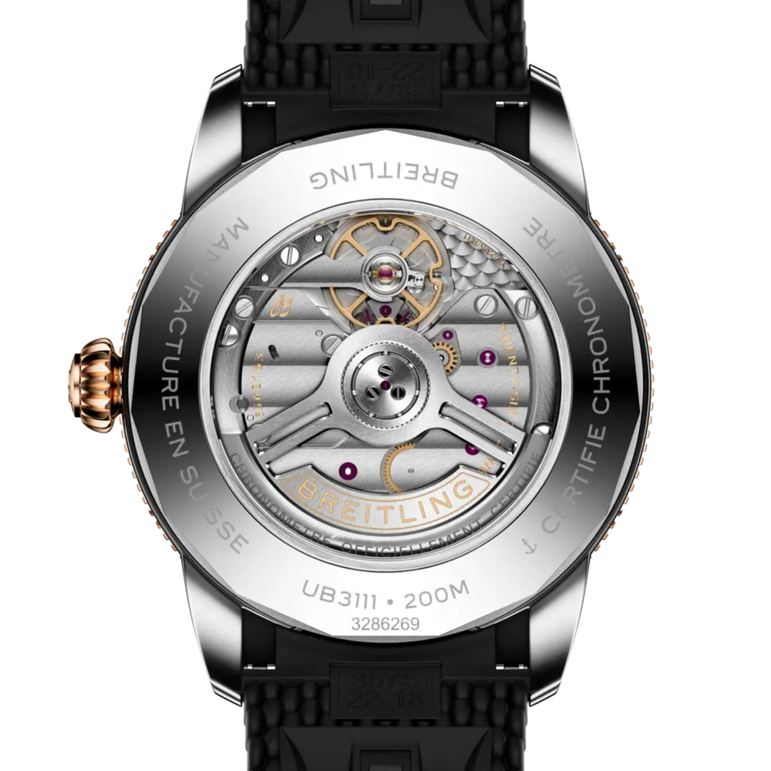 Superocean Heritage Black Automatic Date 42MM Watch