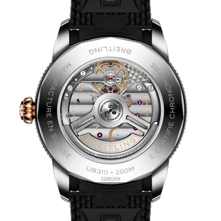 Superocean Heritage Black Automatic Date 42MM Watch