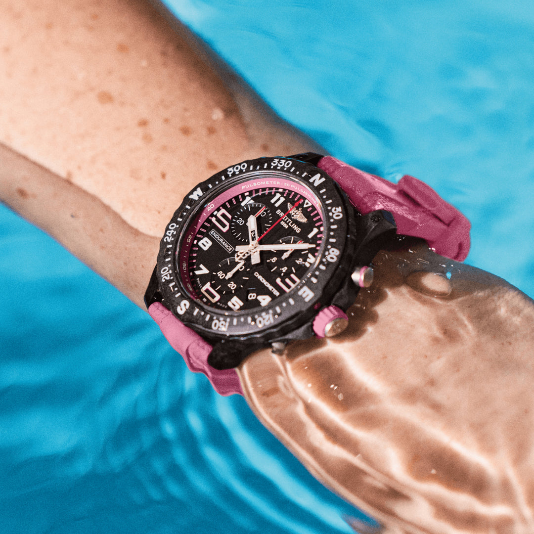 Endurance Pro Pink Quartz Chronograph 38MM Watch