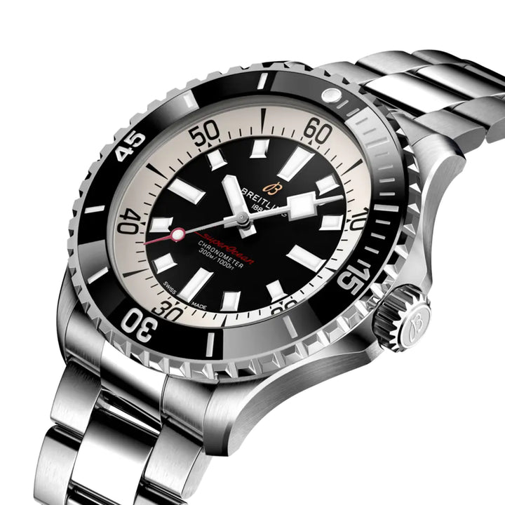 Superocean Black Automatic 46MM Watch