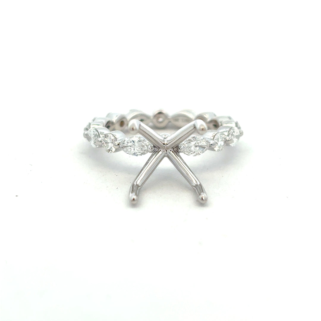Diamond Semi-Mount Ring