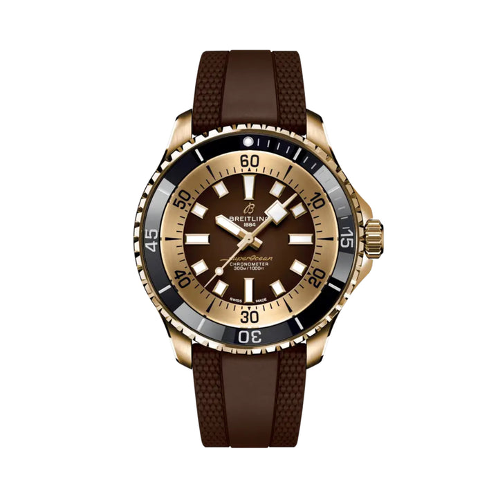 Superocean Brown Bronze Automatic 44MM Watch