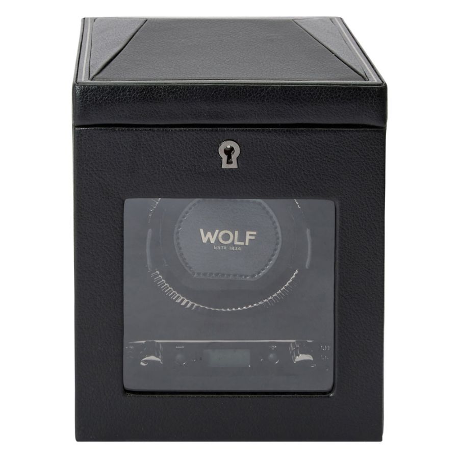 British Racing Single Watch Winder in Black