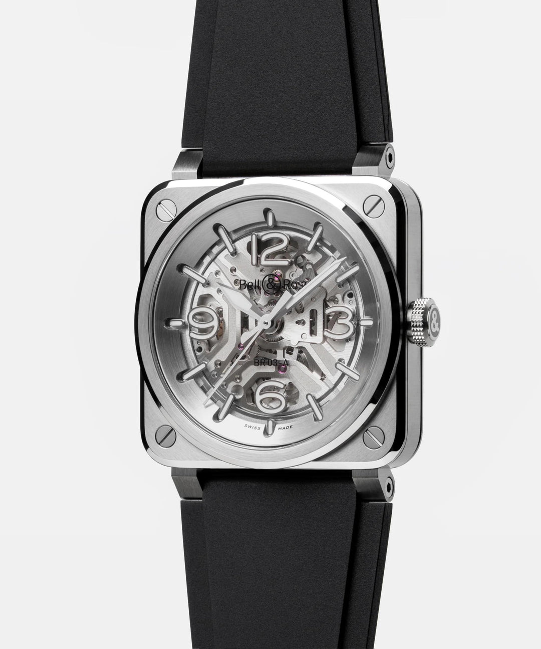 BR 03A Steel Skeleton Automatic 41MM Watch