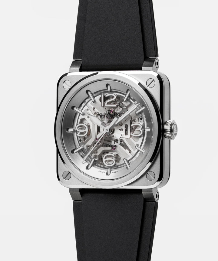 BR 03A Steel Skeleton Automatic 41MM Watch