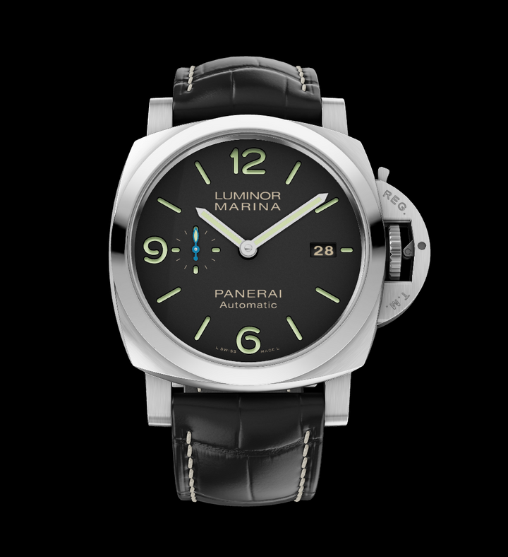 Pre-Owned Panerai Luminor Marina Black Automatic 44MM Watch