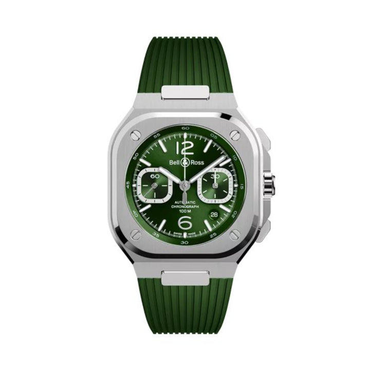 BR 05 Green Automatic Chronograph 42MM Watch
