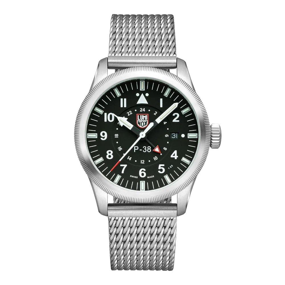 P-38 Lightning GMT Quartz 42MM Watch