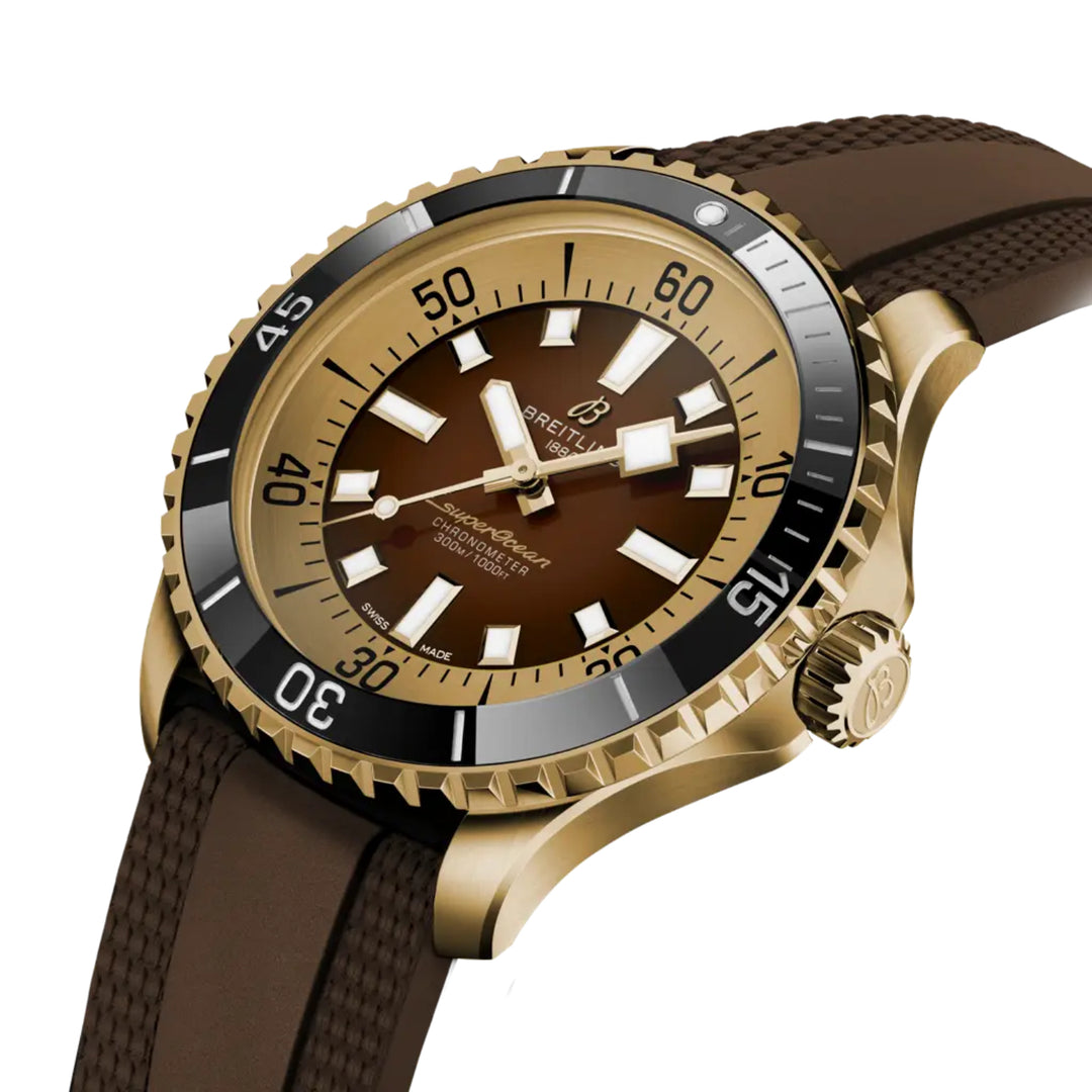 Superocean Brown Bronze Automatic 44MM Watch