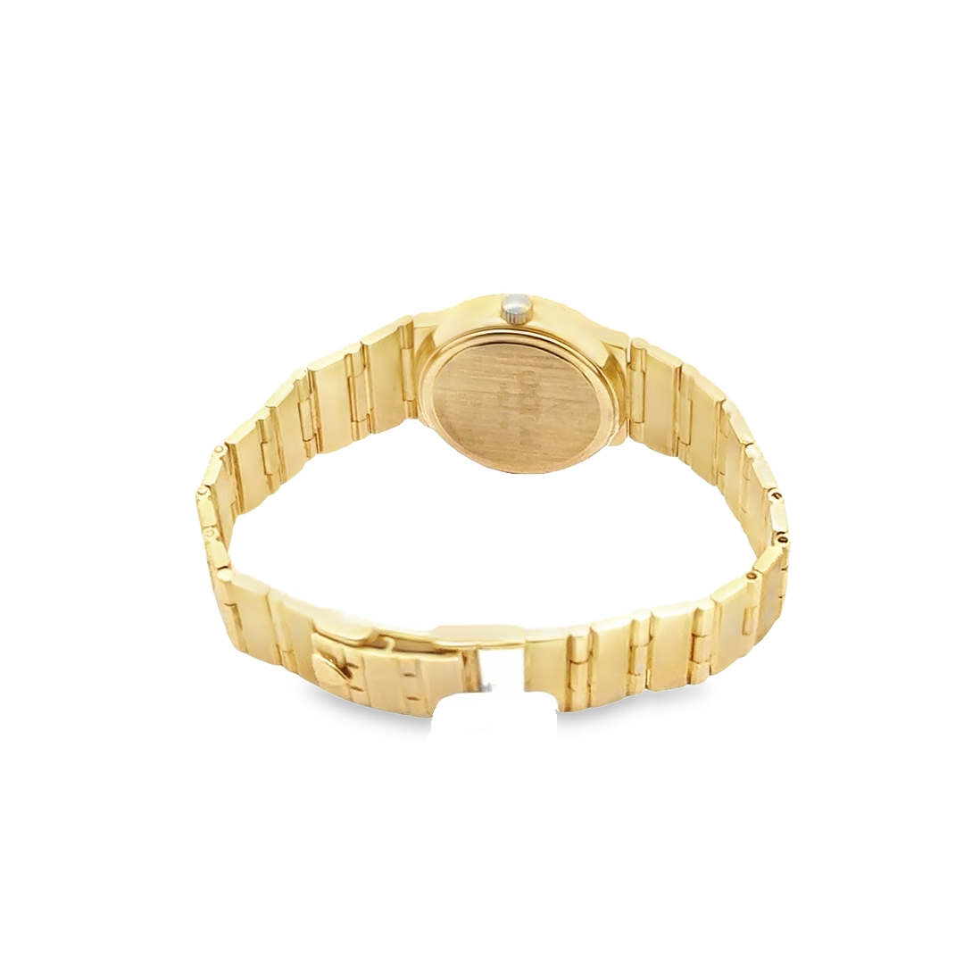 Pre-Owned Croton 14K Yellow Gold Quartz Small Cocktail Watch