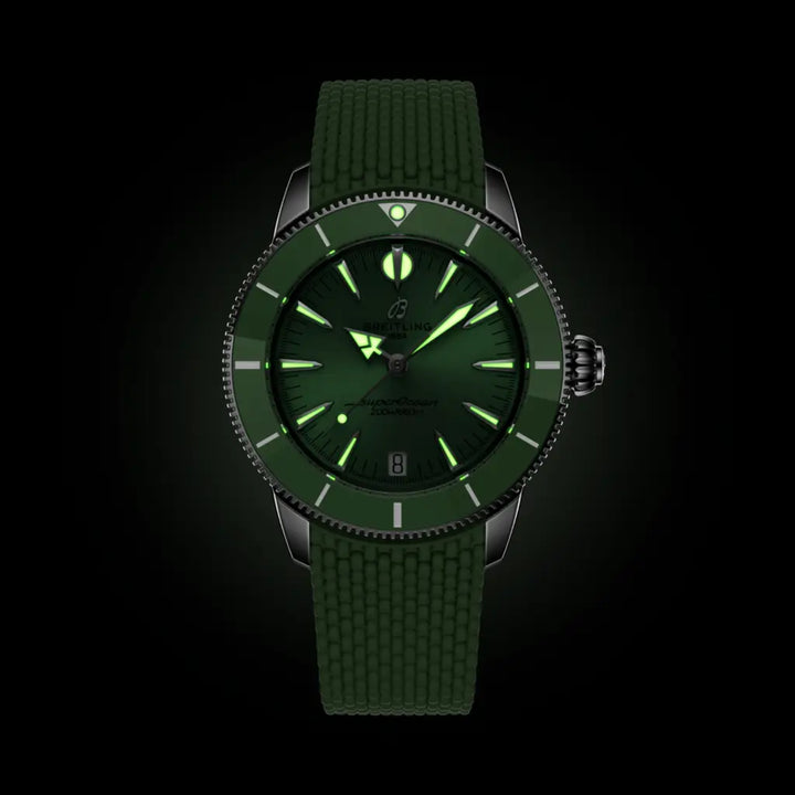 Superocean Heritage Green Automatic Date 36MM Watch