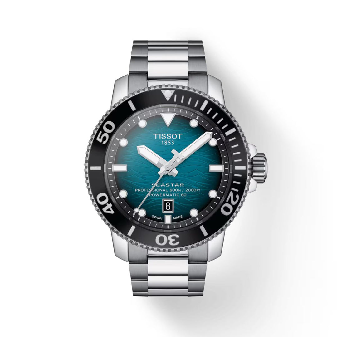 Seastar 2000 Professional Powermatic 80 Shaded Blue Automatic 46MM Watch