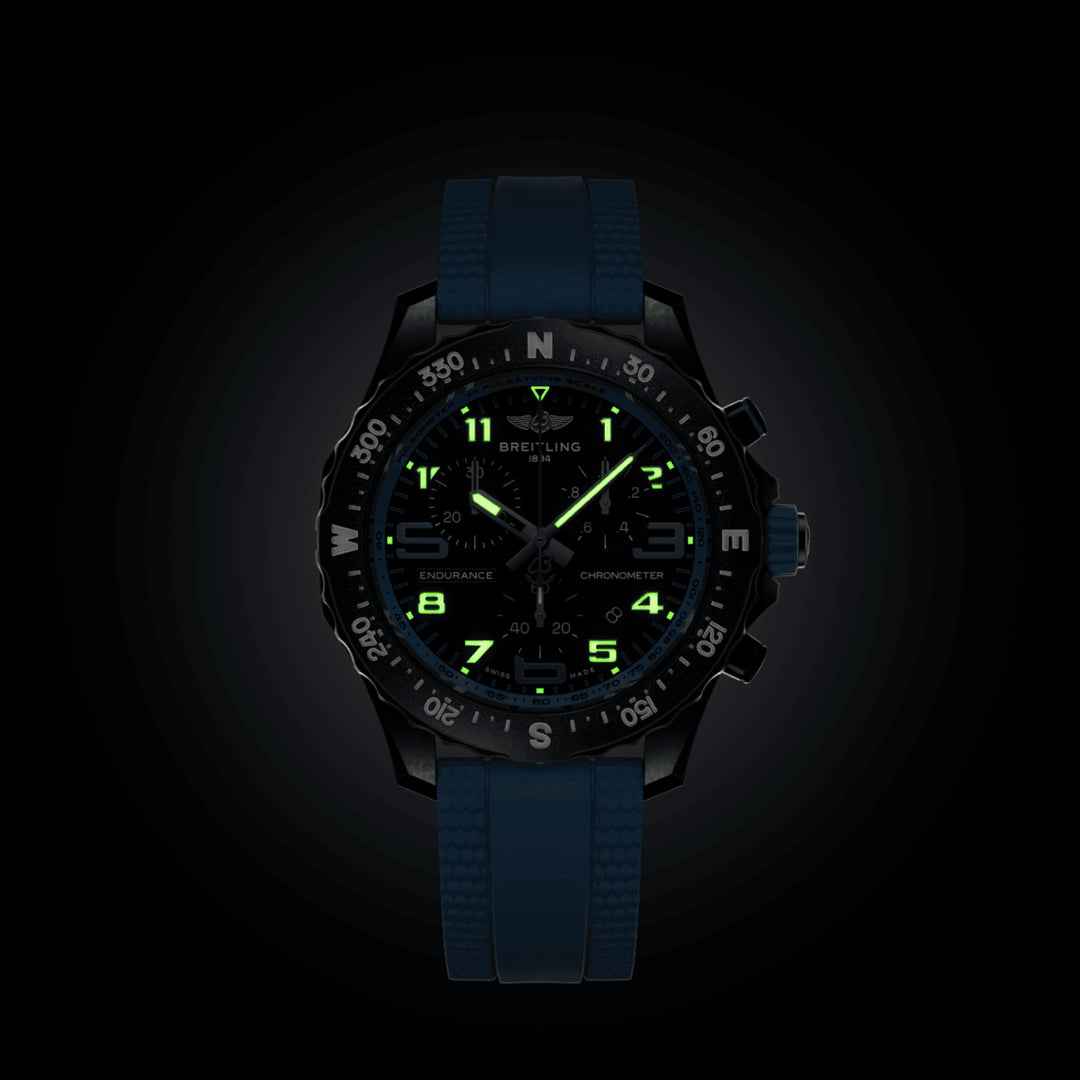 Endurance Pro Blue Quartz Chronograph 38MM Watch