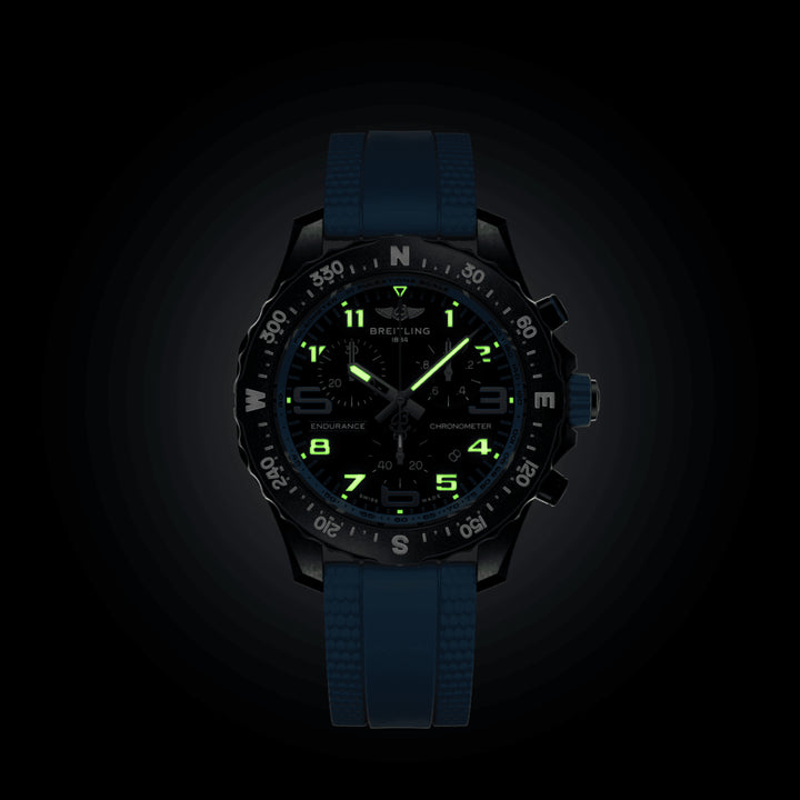 Endurance Pro Blue Quartz Chronograph 38MM Watch