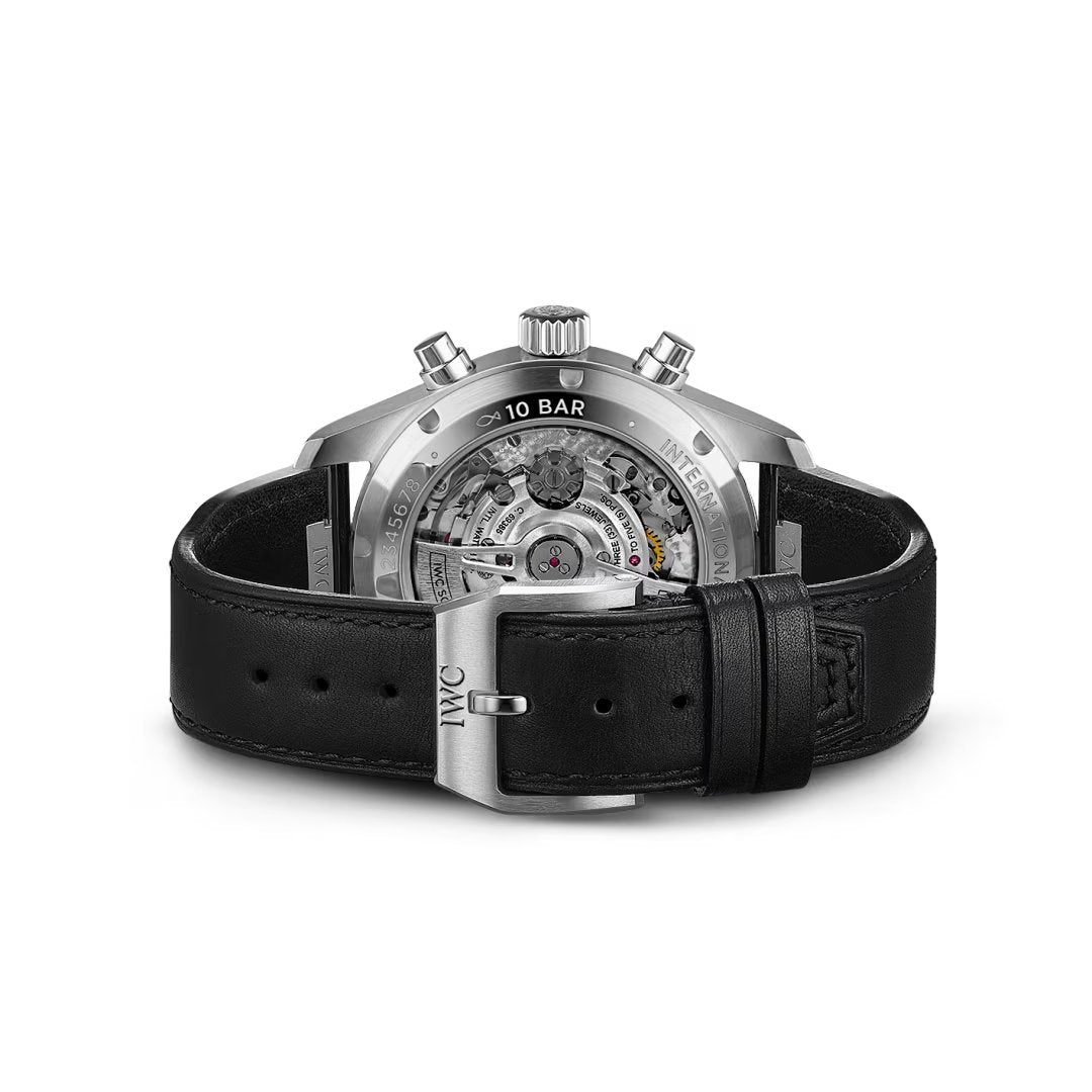 Pilot's Black Automatic Chronograph 41MM Watch