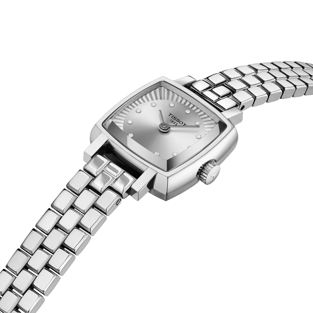 Lovely Square Silver Quartz 20MM Watch
