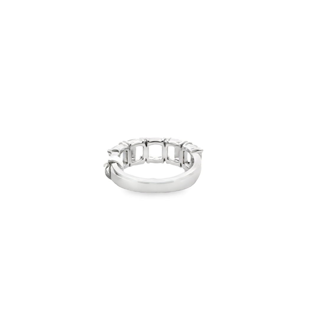 18K White Gold Diamond 5 Stone Ring