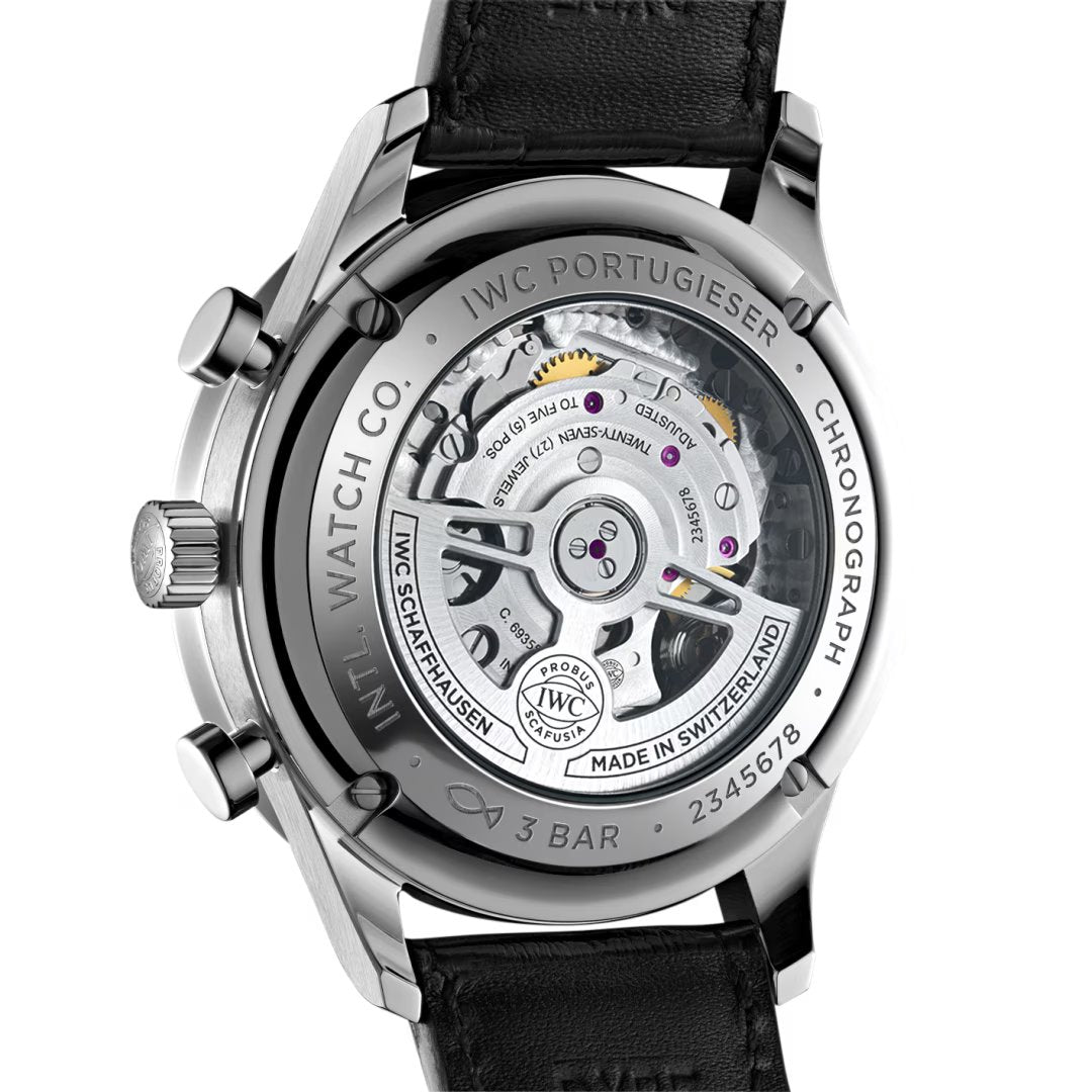 Portugieser Black Automatic Chronograph 41MM Watch
