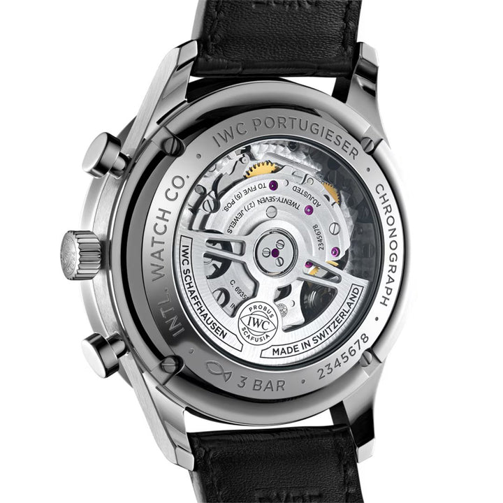 Portugieser Black Automatic Chronograph 41MM Watch
