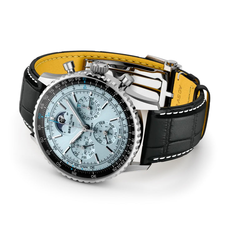 Navitimer Ice Blue Automatic Perpetual Calendar Chronograph 43MM Watch