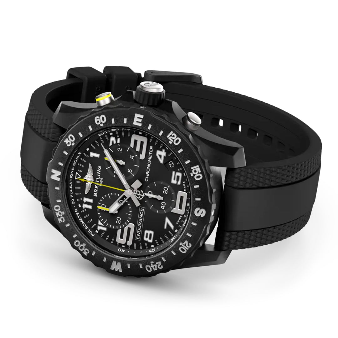 Endurance Pro Black Quartz Chronograph 44MM Watch