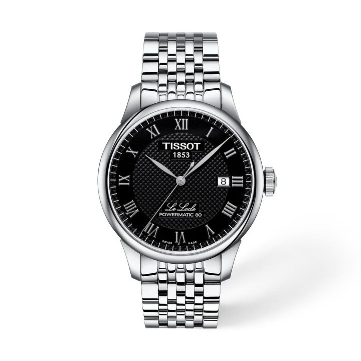 Le Locle Black Automatic 39.3MM Watch