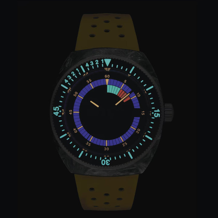Sideral S Powermatic 80 Yellow Automatic 41MM Watch