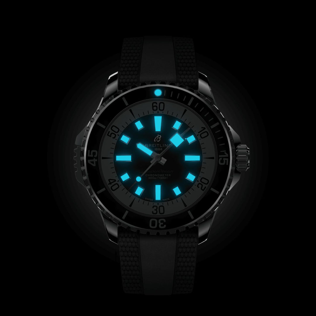 Superocean 17 Black Mechanic 44MM Watch