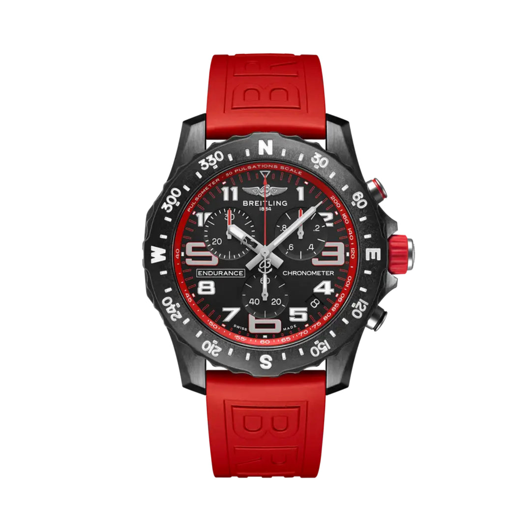 Endurance Pro Red Quartz Chronograph 44MM Watch