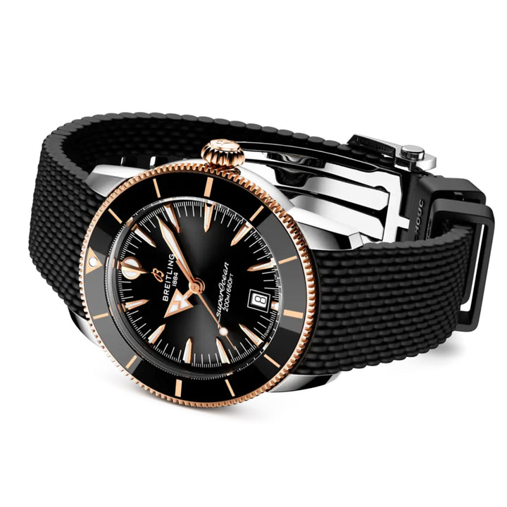 Superocean Heritage Black Automatic Date 42MM Watch