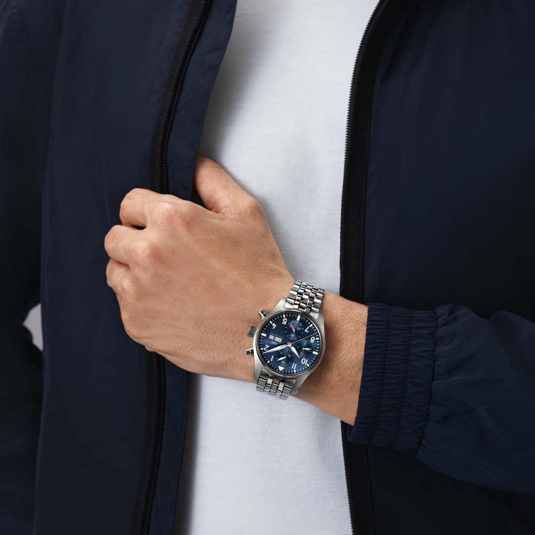 Pilot's Blue Automatic Chronograph 41MM Watch