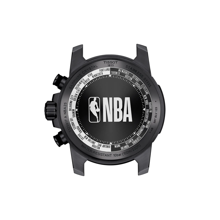 Supersport NBA Special Edition Black Quartz Chronograph 45MM Watch