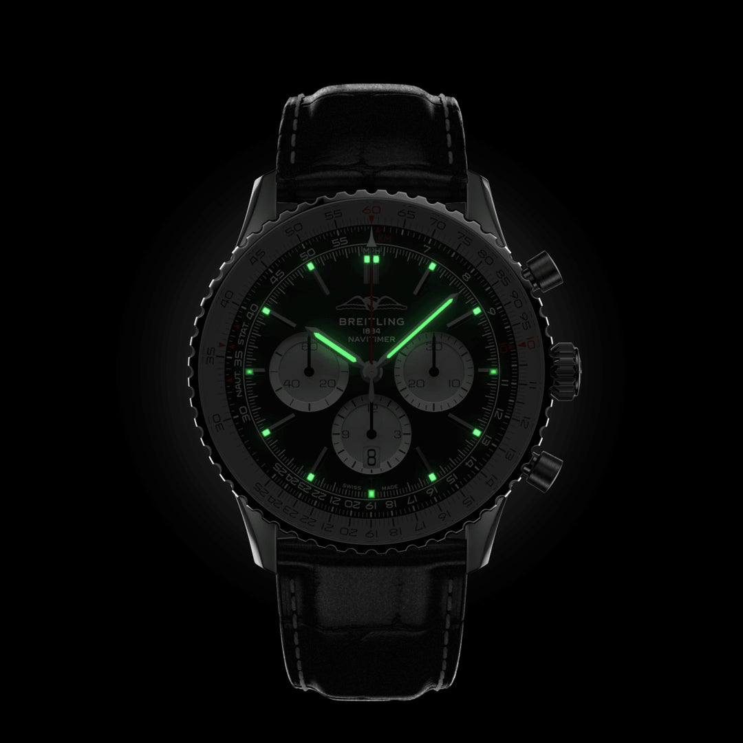Navitimer B01 Black Automatic Chronograph 46MM Watch
