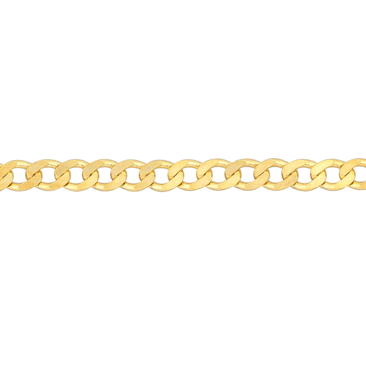 14K Yellow Gold Curb Chain Bracelet