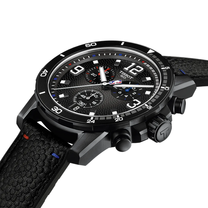 Supersport NBA Special Edition Black Quartz Chronograph 45MM Watch