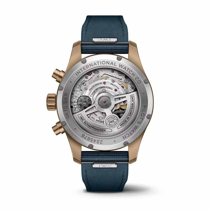 Pilot's Bronze Blue Automatic Chronograph 41MM Watch