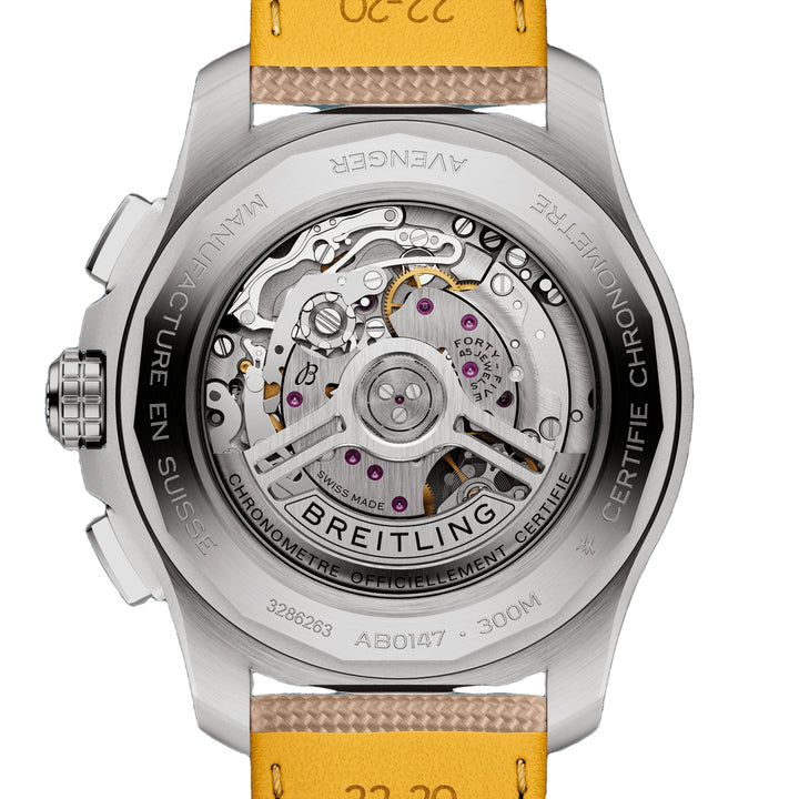 Avenger B01 Tan Automatic Chronograph 44MM Watch