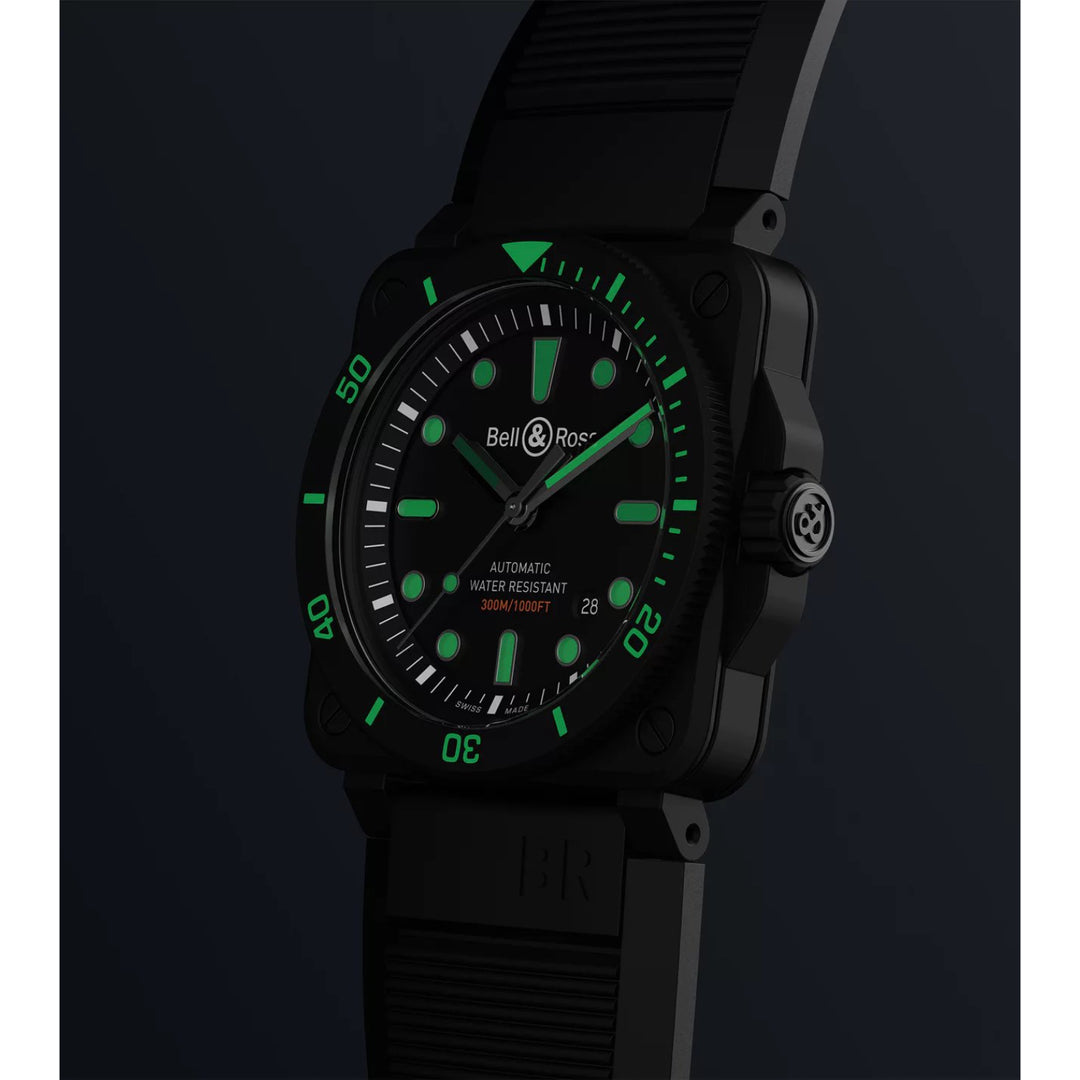 BR 03-92 Diver Matte Black Automatic 42MM Watch