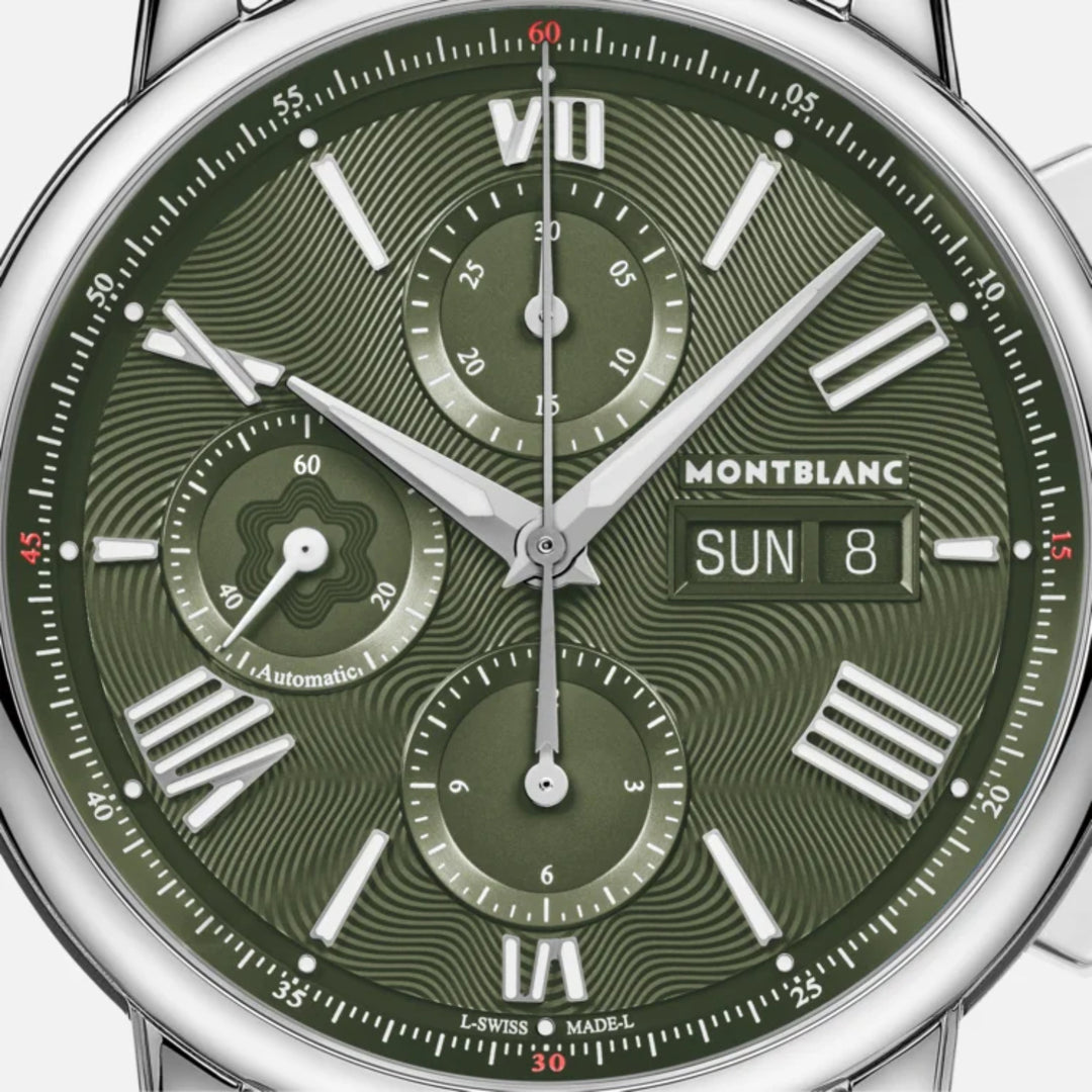 Star Legacy Green Automatic Chronograph 42MM Watch