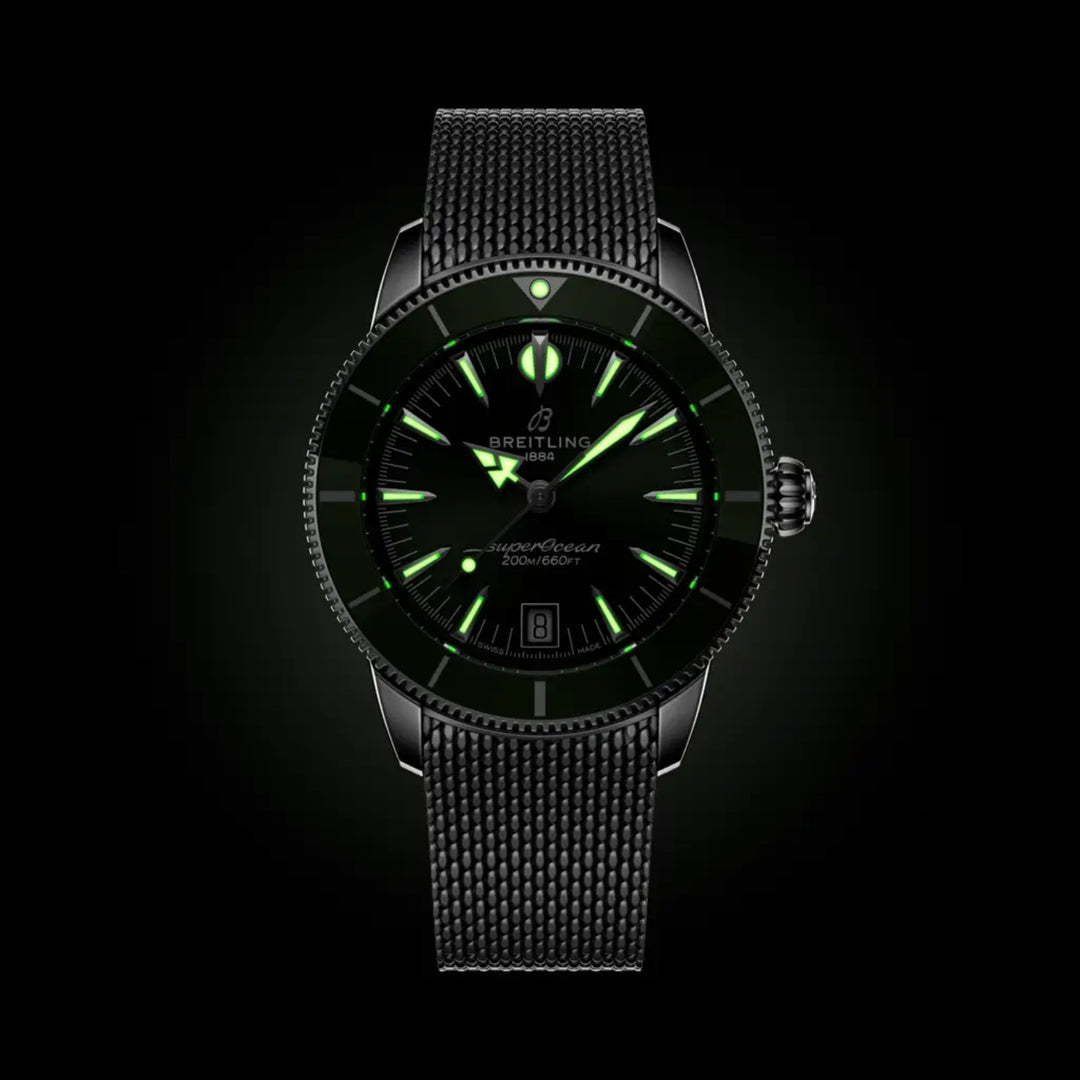 Superocean Heritage Green Automatic Date 40MM Watch