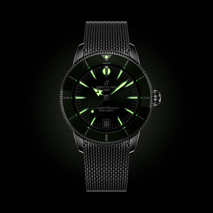 Superocean Heritage Green Automatic Date 40MM Watch