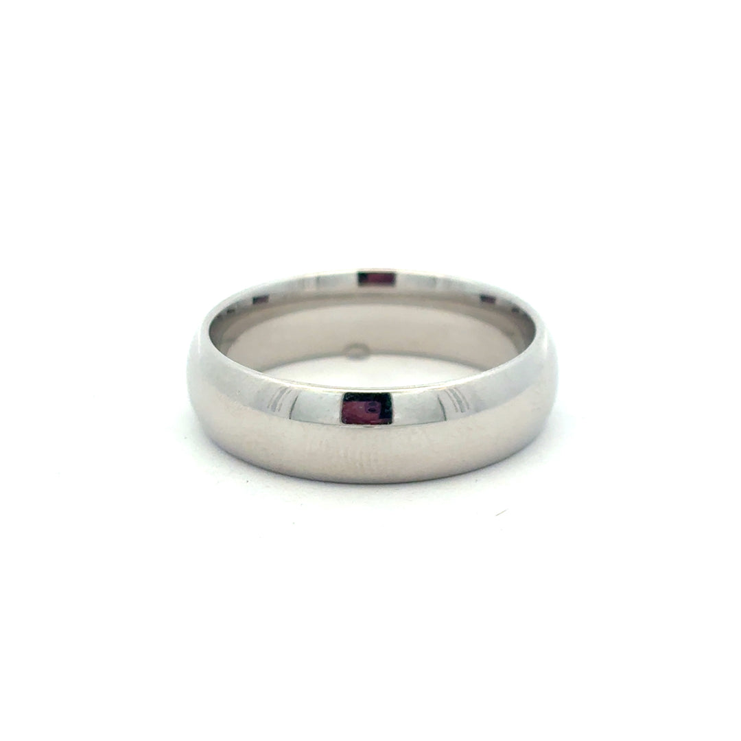 Precious Metal (No Stones) Wedding Band