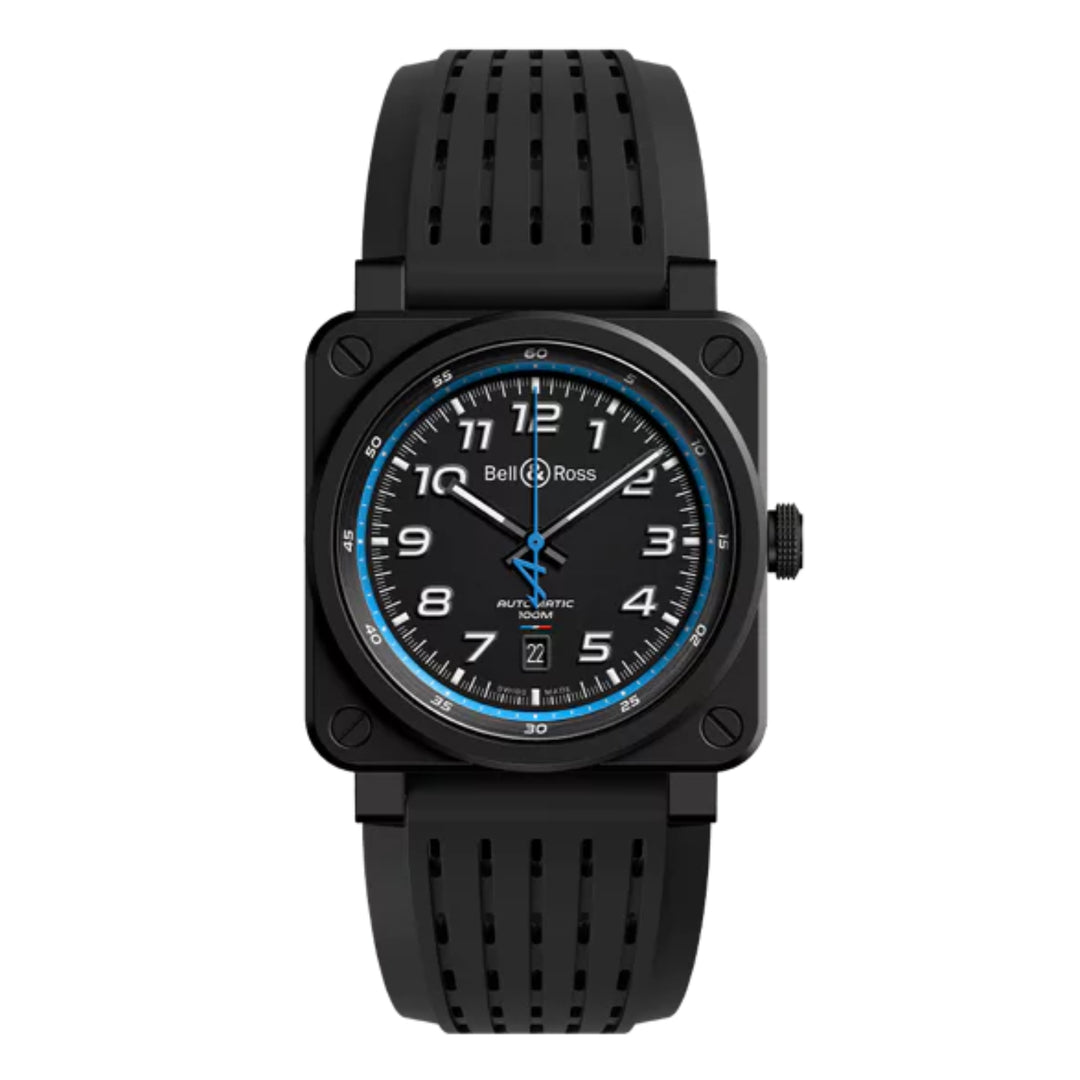 BR 03-92 Alpine Black Automatic 42MM Watch